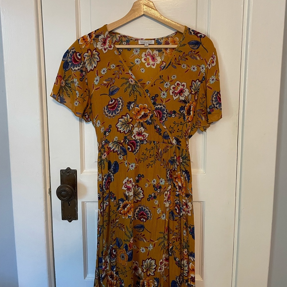 Mustard Yellow Maxi Sundress (FINAL PRICE)